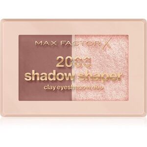 Max Factor 2000 Calorie Shadow Shaper duo oční stíny odstín 010 Clay Gleam 4 g obraz