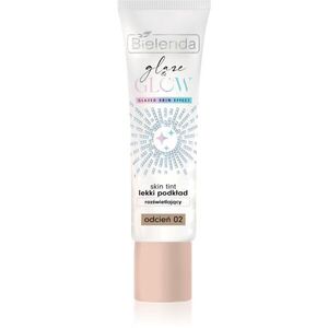 Bielenda GLAZE & GLOW lehký make-up s rozjasňujícím účinkem odstín 02 30 g obraz