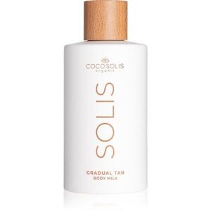 COCOSOLIS SOLIS Gradual Tan Body Milk samoopalovací mléko pro postupné opálení s vůní Caramel Latte 200 ml obraz