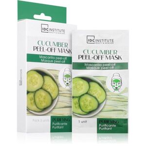 IDC Institute Cucumber slupovací maska na obličej 3x8 g obraz