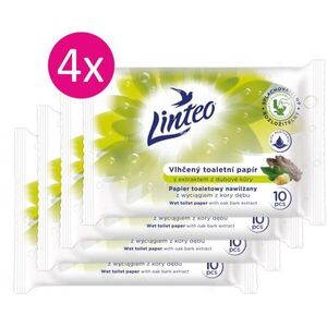Linteo Wet Toilet Paper vlhčený toaletní papír 10x4 ks obraz