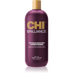 CHI Brilliance Optimum Moisture Conditioner hydratační kondicionér pro suché a poškozené vlasy 946 ml obraz