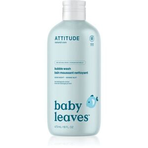 Attitude Baby Leaves Bubble Wash pěna do koupele pro děti od narození 473 ml obraz
