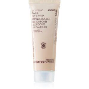 innisfree Volcanic Swirl Pore Mask jílová maska pro hydrataci pleti a minimalizaci pórů 110 g obraz