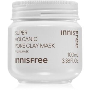 innisfree Super Volcanic Pore Clay Mask čisticí jílová pleťová maska pro vyhlazení pleti a minimalizaci pórů 100 ml obraz