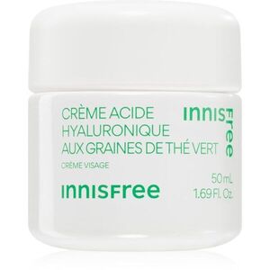 innisfree Green Tea Seed Hyaluronic Cream hydratační pleťový krém se zklidňujícím účinkem 50 ml obraz