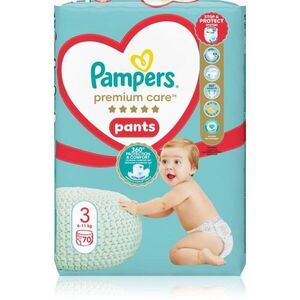 Pampers Premium Care Pants Size 3 jednorázové plenkové kalhotky 6-11 kg 70 ks obraz