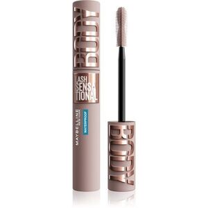 MAYBELLINE NEW YORK Lash Sensational Body Waterproof objemová řasenka voděodolná odstín Black 9.75 ml obraz
