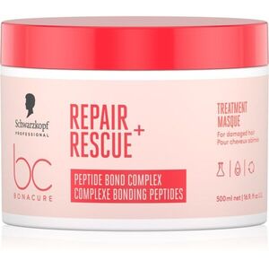 Schwarzkopf Professional BC Bonacure Repair Rescue+ intenzivně vyživující maska pro poškozené vlasy 500 ml obraz