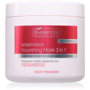 Bielenda Professional Body Program Watermelon Nourishing Mask 3in1 intenzivně hydratační a výživná maska na tělo 600 ml obraz