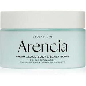 Arencia Fresh Cloud French Mint & Lily jemný peeling na tělo a vlasy 260 g obraz