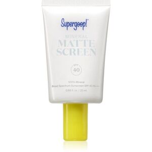 Supergoop! Mattescreen minerální krém SPF 40 20 ml obraz