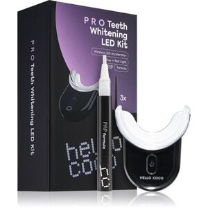 hello coco PAP Pro Whitening Led Kit bělicí sada obraz
