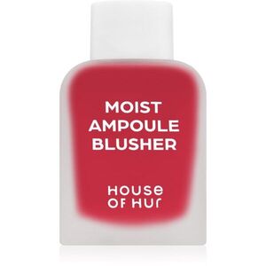 House of Hur Moist Ampoule Blusher tekutá tvářenka mini odstín 09 Ruby Red 10 ml obraz