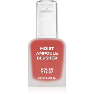 House of Hur Moist Ampoule Blusher tekutá tvářenka odstín 05 Peach Coral 20 ml obraz