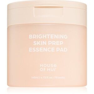 House of Hur Brightening Skin Prep Essence Pad tonizační polštářky pro sjednocení barevného tónu pleti 140 ml obraz