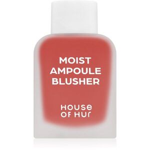House of Hur Moist Ampoule Blusher tekutá tvářenka mini odstín 05 Peach Coral 10 ml obraz