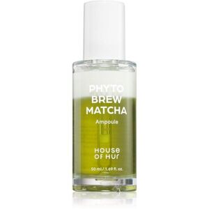 House of Hur Phyto Brew Matcha Ampoule hydratační a zklidňující sérum pro rozjasnění pleti 50 ml obraz