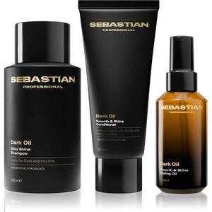 Sebastian Professional Dark Oil Set sada pro lesk a hebkost vlasů obraz