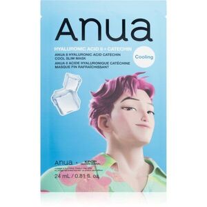 Anua K-Pop Demon Hunters Hyaluronic Acid 8 + Catechin hydratační plátýnková maska s chladivým účinkem 23 ml obraz