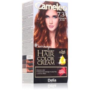 Delia Cosmetics Cameleo Omega permanentní barva na vlasy odstín 7.34 Cinnamon Blond 1 ks obraz