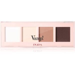PUPA Milano Vamp! Eyeshadow Palette paletka očních stínů 001 Natural Matt 5.2 g obraz