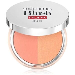 PUPA Milano Extreme Blush Duo kompaktní tvářenka odstín 130 - Matt Salmon - Radiant Peach 4 g obraz