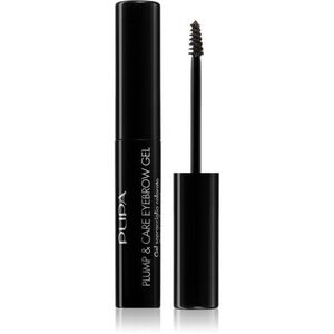 PUPA Milano Plump & Care Eyebrow Gel tónovací gel na obočí se sérem odstín 003 - Dark Brown 3 ml obraz