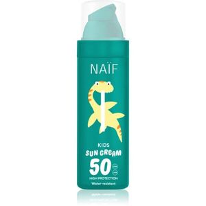 Naif Kids Sun Cream opalovací krém SPF 50 pro děti 3+ 100 ml obraz