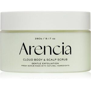 Arencia Fresh Cloud Geranium & Primrose jemný peeling na tělo a vlasy 260 g obraz