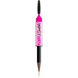 NYX Professional Makeup Fluff & Snatch tužka na obočí s pudrovým efektem odstín Taupe 1 g obraz