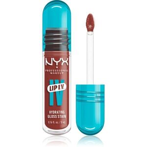 NYX Professional Makeup Lip IV dlouhotrvající lesk na rty s hydratačním účinkem odstín Drippin' Nude 5 ml obraz