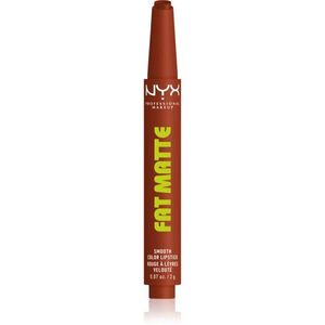 NYX Professional Makeup Fat Matte balzám na rty s matujícím efektem Beary Nude 2 g obraz