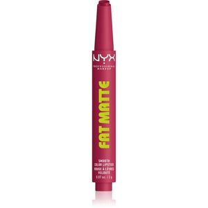 NYX Professional Makeup Fat Matte balzám na rty s matujícím efektem Blush Blanket 2 g obraz