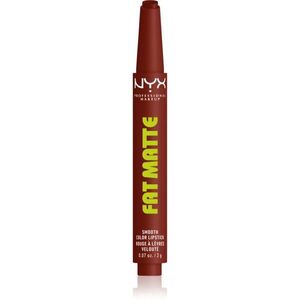 NYX Professional Makeup Fat Matte balzám na rty s matujícím efektem Cocoa Cuddles 2 g obraz