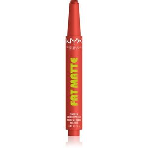 NYX Professional Makeup Fat Matte balzám na rty s matujícím efektem Coral Cuddlin' 2 g obraz