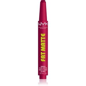 NYX Professional Makeup Fat Matte balzám na rty s matujícím efektem Hibiscus Hug 2 g obraz