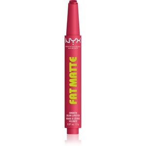 NYX Professional Makeup Fat Matte balzám na rty s matujícím efektem Pink Puff 2 g obraz