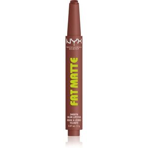 NYX Professional Makeup Fat Matte balzám na rty s matujícím efektem Toasty Taupe 2 g obraz
