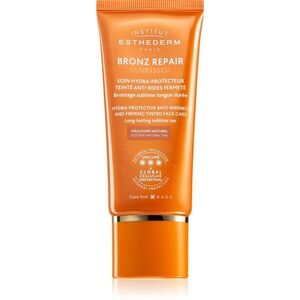 Institut Esthederm Bronz Repair Sunkissed tónovací opalovací krém proti vráskám 50 ml obraz