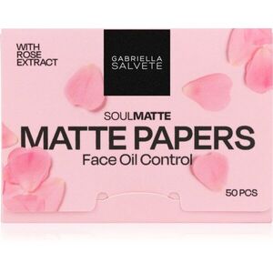 Gabriella Salvete SoulMatte Rose Extract matující papírky s růžovým olejem 50 ks obraz