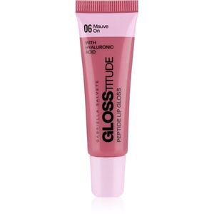 Gabriella Salvete Glosstitude Peptide Lip Gloss hydratační lesk na rty odstín 06 Mauve On 10 ml obraz