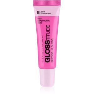 Gabriella Salvete Glosstitude Peptide Lip Gloss hydratační lesk na rty odstín 05 Pink Statement 10 ml obraz
