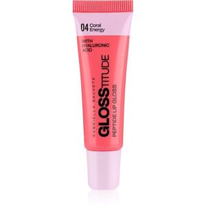 Gabriella Salvete Glosstitude Peptide Lip Gloss hydratační lesk na rty odstín 04 Coral Energy 10 ml obraz