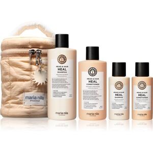 Maria Nila Head & Hair Heal Beauty Bag dárková sada proti lupům a vypadávání vlasů 4 ks obraz