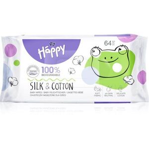 BELLA Baby Happy Silk & Cotton vlhčené ubrousky 64 ks obraz