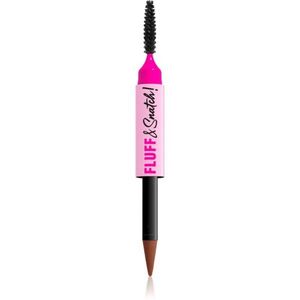 NYX Professional Makeup Fluff & Snatch tužka na obočí s pudrovým efektem odstín Auburn 1 g obraz