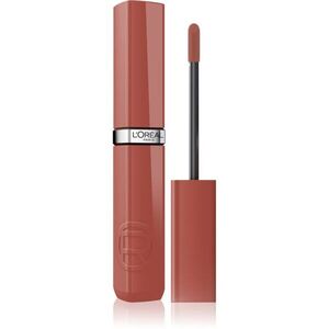 L’Oréal Paris Infaillible Laque Resistance dlouhotrvající tekutá rtěnka dodávající hydrataci a lesk odstín 320 Almond Nude 4.3 ml obraz