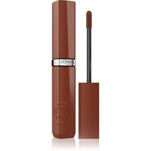 L’Oréal Paris Infaillible Laque Resistance dlouhotrvající tekutá rtěnka dodávající hydrataci a lesk odstín 515 Brow Espresso 4.3 ml obraz