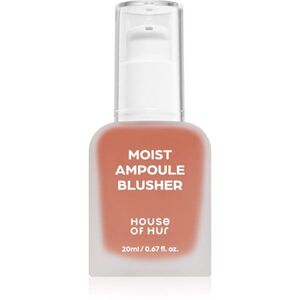House of Hur Moist Ampoule Blusher tekutá tvářenka odstín 01 Nude Beige 20 ml obraz